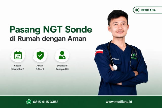Pasang NGT Sonde di Rumah dengan Aman