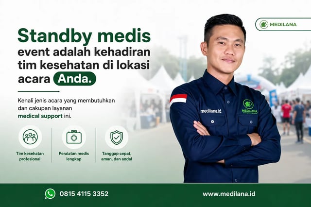 Standby Medis Event untuk Penyelenggara Acara
