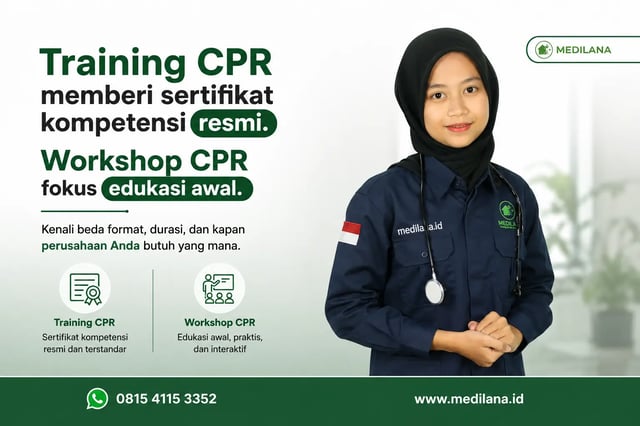 Beda Training CPR dan Workshop CPR di Medilana